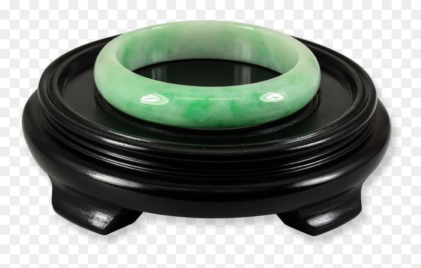 Natural Green Jade Bangle Bracelet - Subwoofer, HD Png Download - plastic bangles png