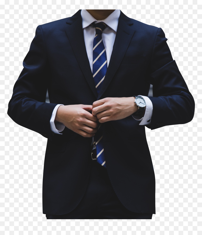 Man Buttoning Suit - Background Suit Transparent, HD Png Download - man dress png