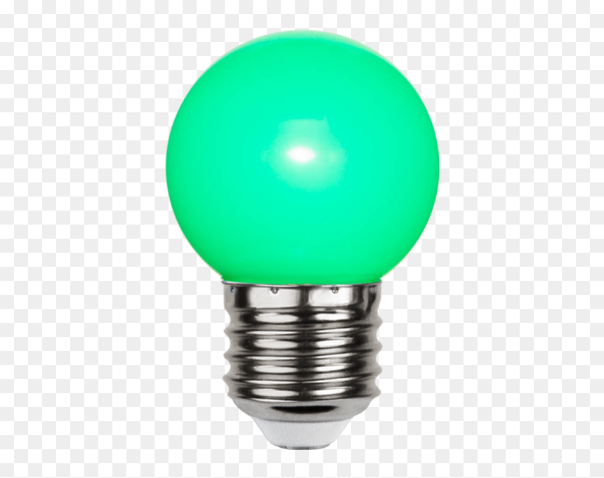 Led Lamp E27 G45 Outdoor Lighting - Cap Led Bulb Yellow, HD Png Download - green light effect png