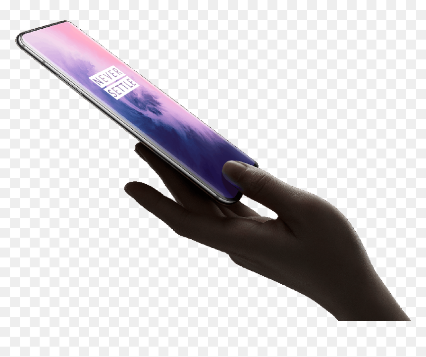 Design-phone - One Plus 8 Pro Цена, HD Png Download - hand with mobile png