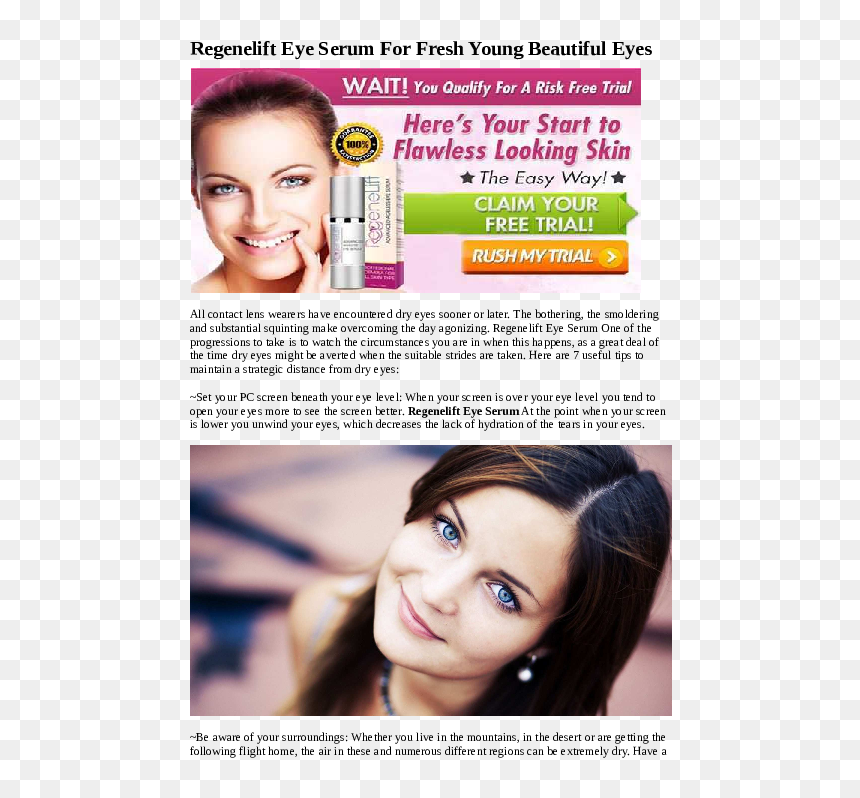 Brunette With Blue Eyes, HD Png Download - beautiful eye png
