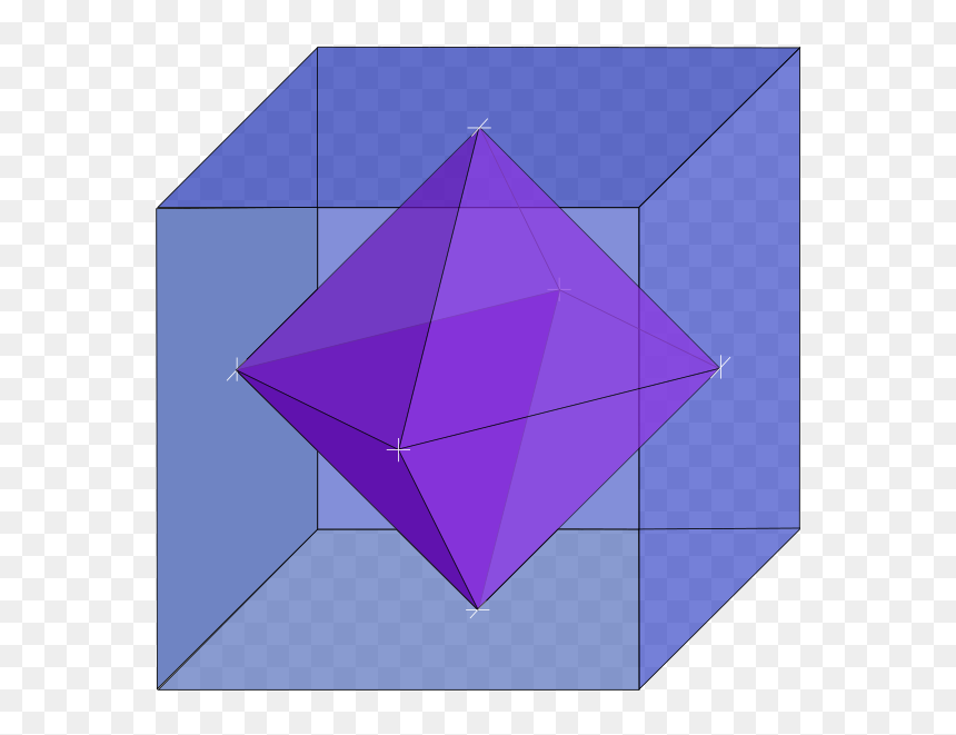 File - Dual Cube-octahedron - Svg - Cube Octahedron, HD Png Download - kumbam png