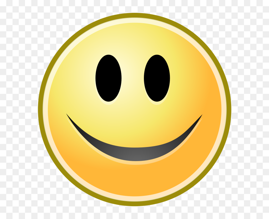 Smiley Yellow - Smile Clip Art, HD Png Download - smiley ball png