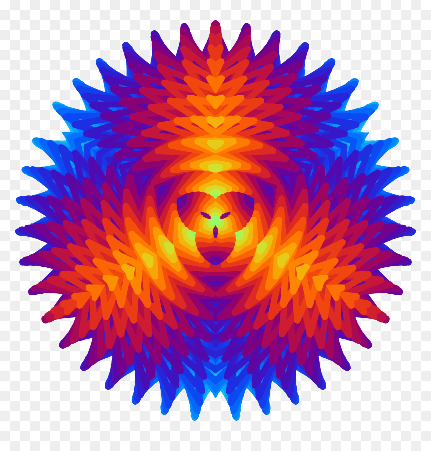 Colourful Mandala 4 Clip Arts - Colourful Mandala, HD Png Download - colourful png