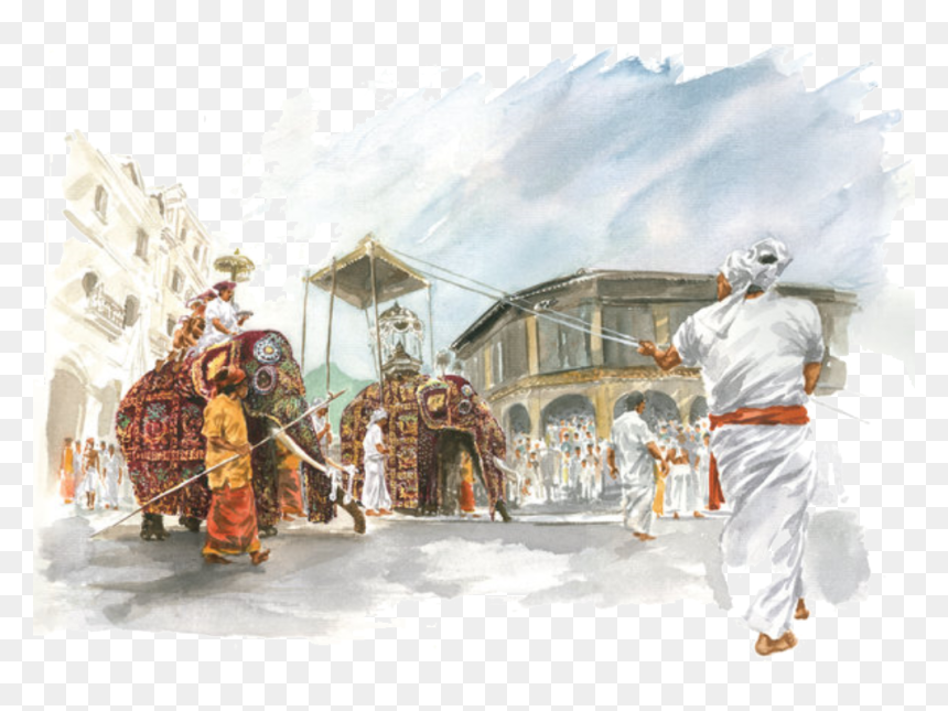 Kandy Esala Perahera, HD Png Download - nataraja statue png