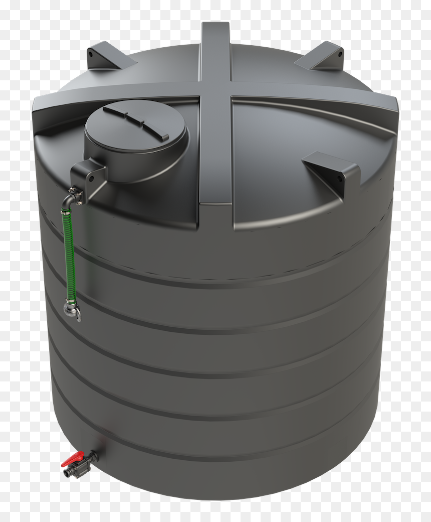 10,000 Litre Waste Tank With Bauer Filler - Water Storage Tanks, HD Png Download - water tanker png