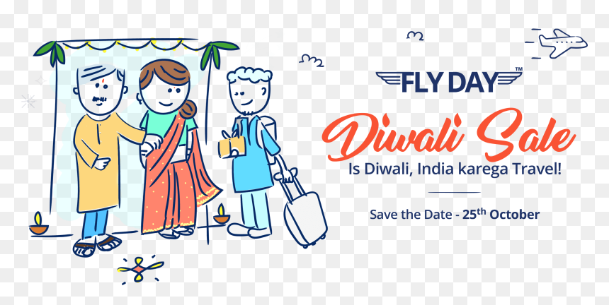 Cartoon, HD Png Download - diwali sale png