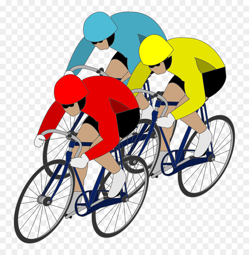 Track Cycling Clipart - Cycling Clipart, HD Png Download - cycle clipart png