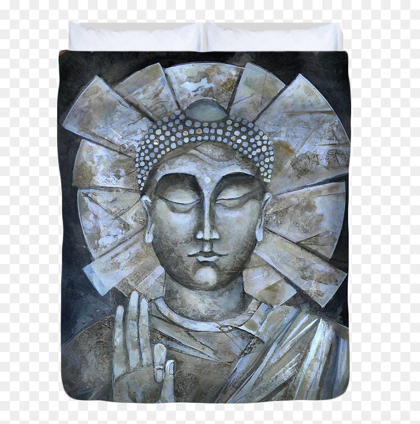 Buddha Duvet - Relief, HD Png Download - budha png
