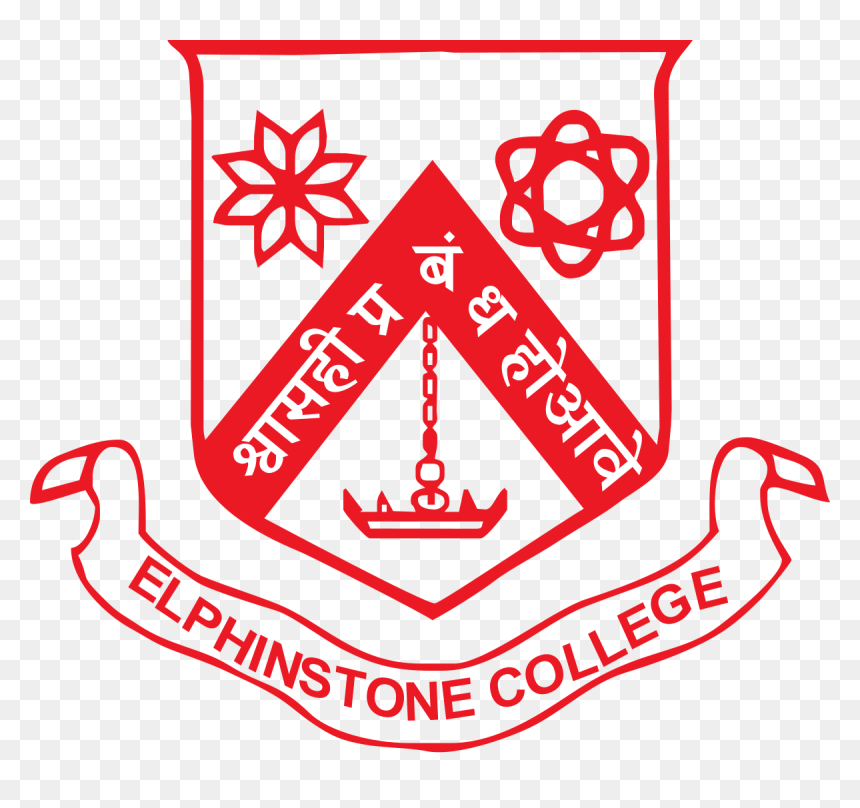 Elphinstone College Mumbai Logo, HD Png Download - tilak symbol png