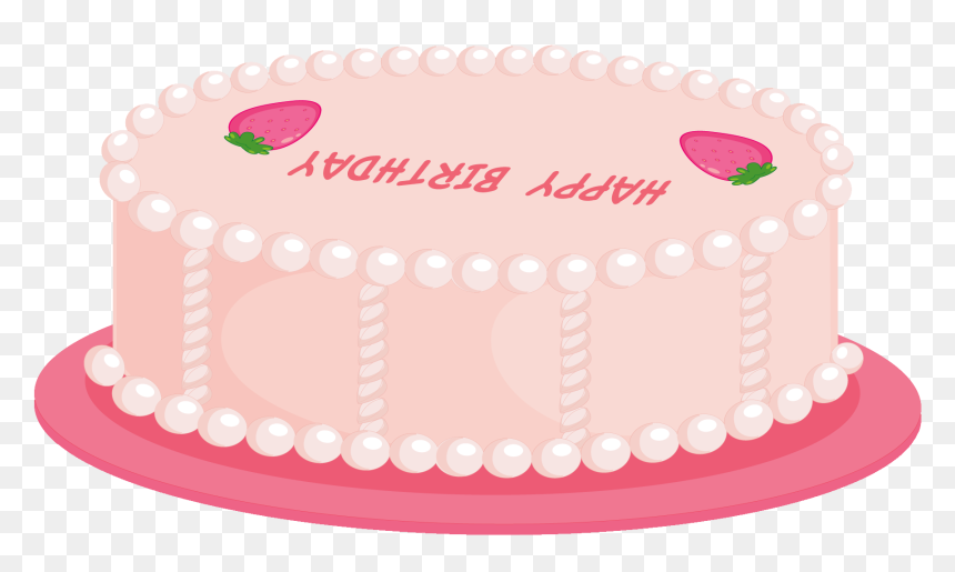 Cake Chalkboard Png - Pink Cake Clipart Png, Transparent Png - cakes png images