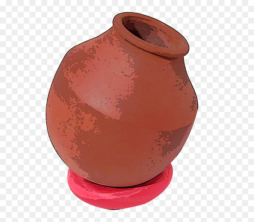 Earthen Water Pot - Earthenware, HD Png Download - water pot png