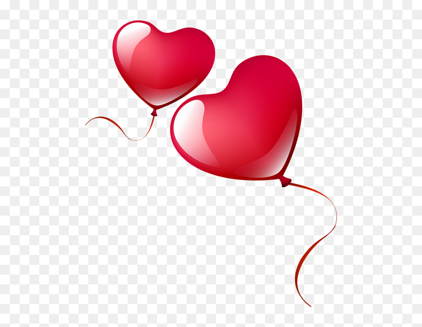 Clipart Heart Balloon, HD Png Download - love balloons png
