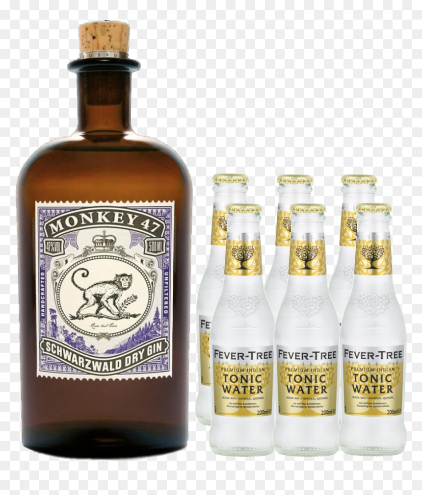 Gin Tonic Set - Gin Monkey 47, HD Png Download - indian monkey png