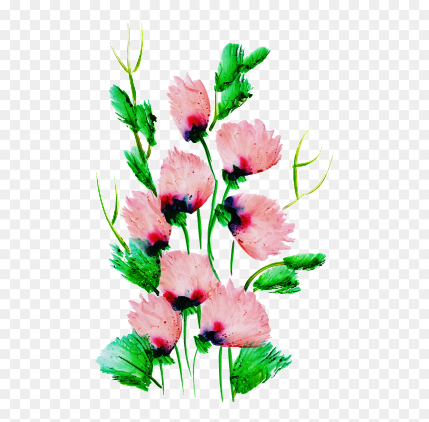 Bouquet, HD Png Download - pink flower bouquet png