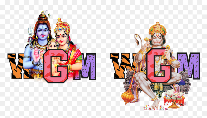 The Wgm With Various Hindu Gods And Goddesses - Hanuman Jayanti For Hospital, HD Png Download - hindu gods png