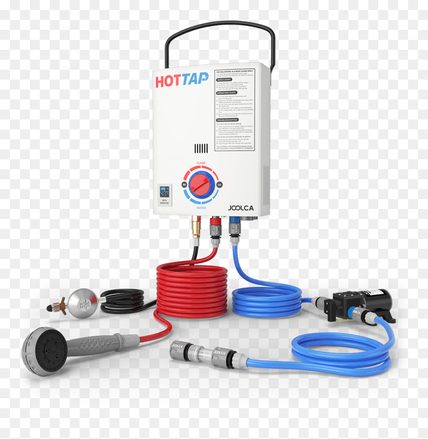 Joolca Hot Water System, HD Png Download - water tap running png
