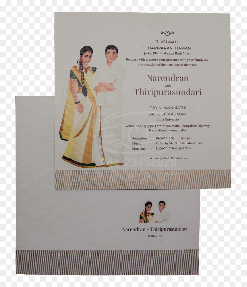 Banner, HD Png Download - wedding caricature png