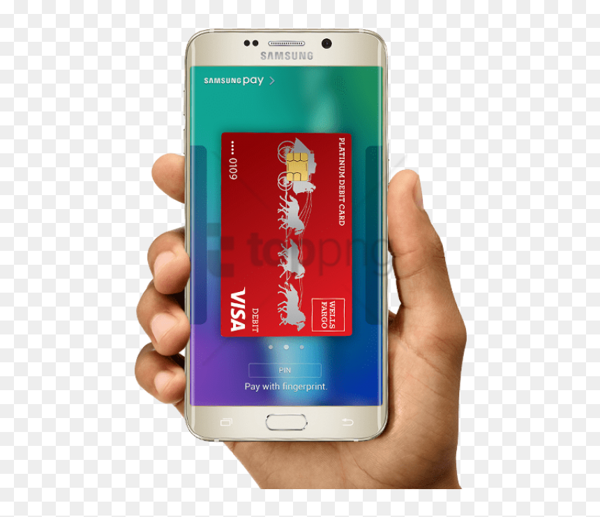 Samsung Galaxy S6 And Galaxy S6 Edge Smartphones Displaying - Visa, HD Png Download - smart mobiles png