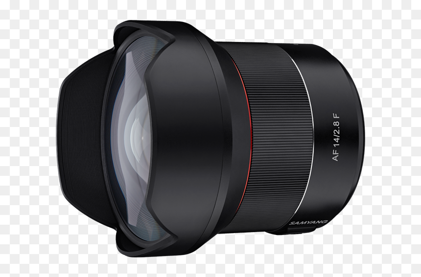 Samyang Af 14mm F2 8 Ef Canon, HD Png Download - lence png