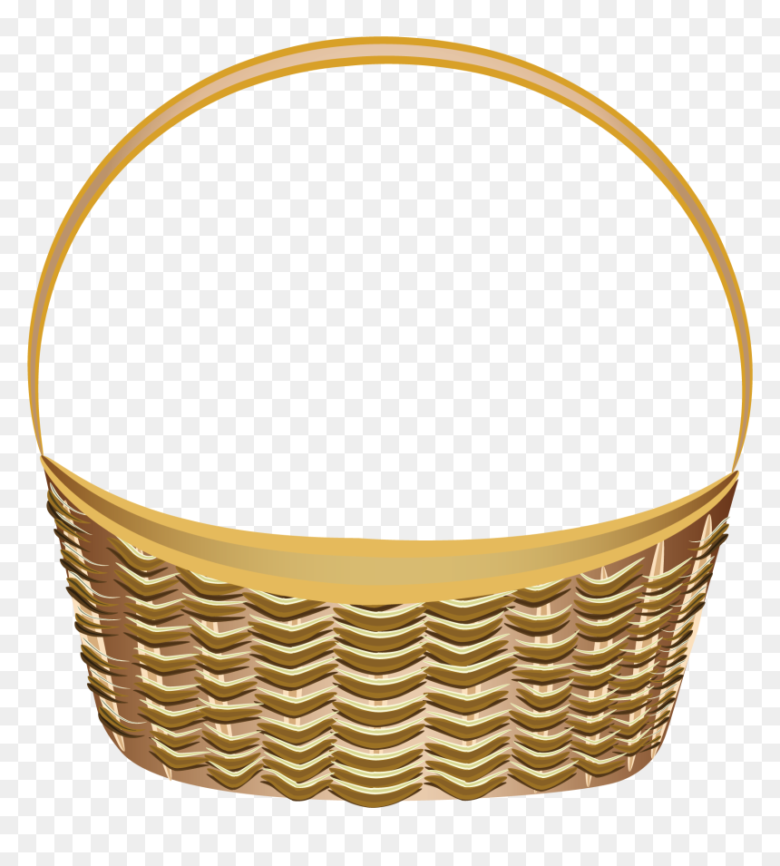 Vegetable Basket Fruit Clip Art - Easter Eggs Transparent Background, HD Png Download - vegetable basket png