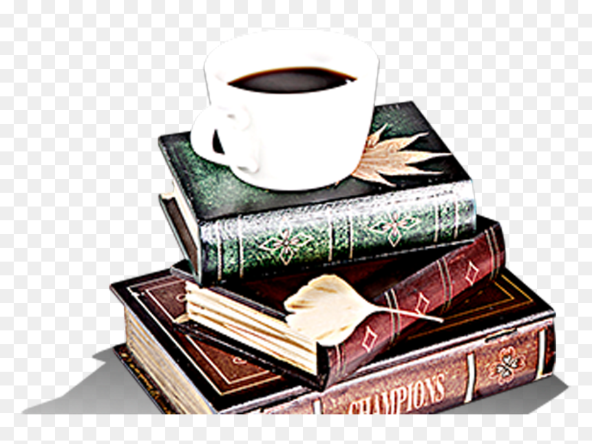 Jpg Royalty Free Stock Tea Books Transprent Png - Tea Cup And Book Png, Transparent Png - tea coffee png