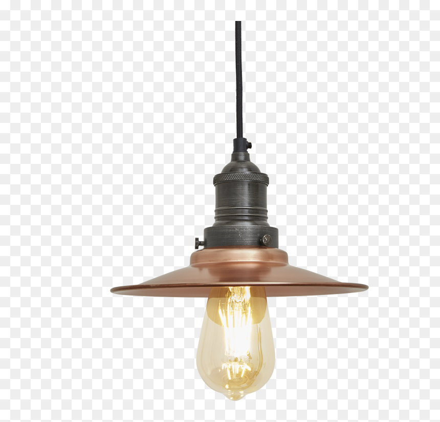 Train Station Lamp Light Png Image - Industville - Brooklyn Flat Pendant - 15 Inch - Ceiling, Transparent Png - lamp light png