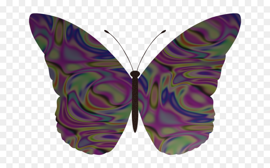 Schmetterling V1 - Download, HD Png Download - butterfly png 3d images