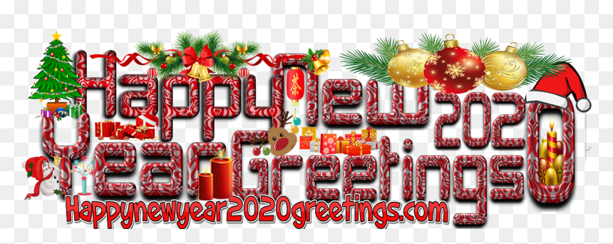 Happy New Year 2020 Full Hd Desktop Wallpapers Download - Happy New Year 2020 Cartoon Images Free, HD Png Download - happy new year 3d png
