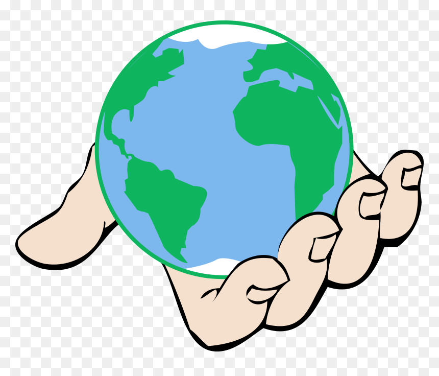 World In Hand Clip Arts - Pills Clip Art, HD Png Download - globe in hand png