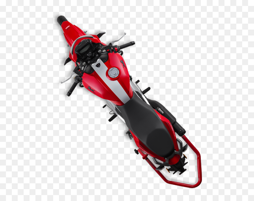 2018 Tvs Apache Rtr 160 Top View - Apache Rtr 160 4v Top View, HD Png Download - apache bike png