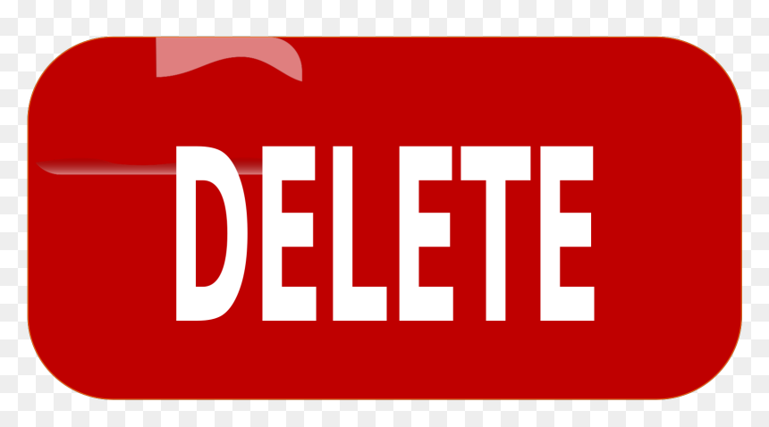 Coquelicot, HD Png Download - delete button image png