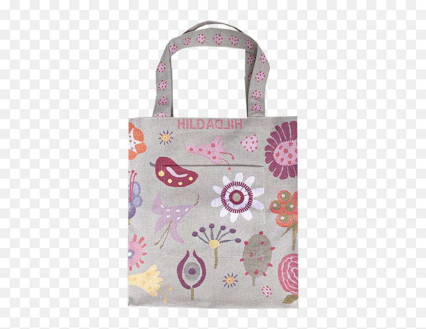 Tote Bag Large Flowers - Shoulder Bag, HD Png Download - gamla flower png