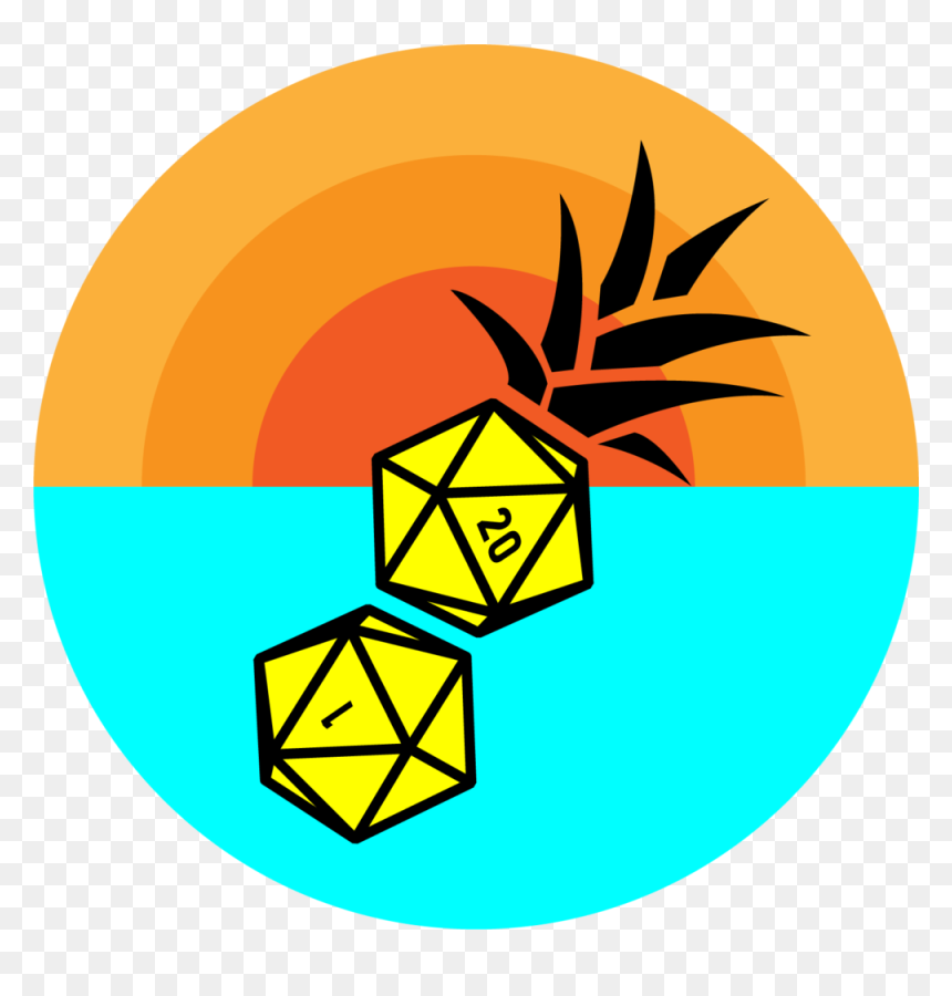 Pineapple D&d Logo Big 20-1 Tshirt Design, HD Png Download - tshirt design png