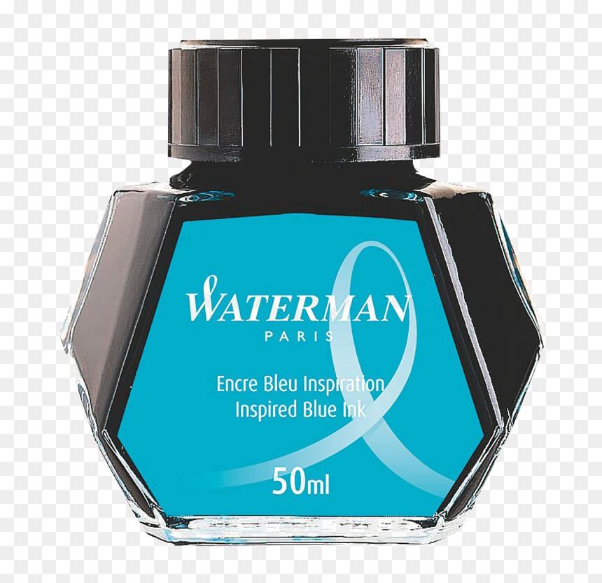 Ink Pot Png Transparent - Waterman Bleu Des Mers Du Sud, Png Download - water pot png