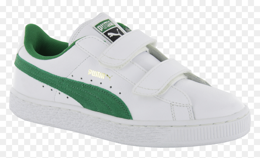 Puma Basket Classic V - Skate Shoe, HD Png Download - puma shoes png