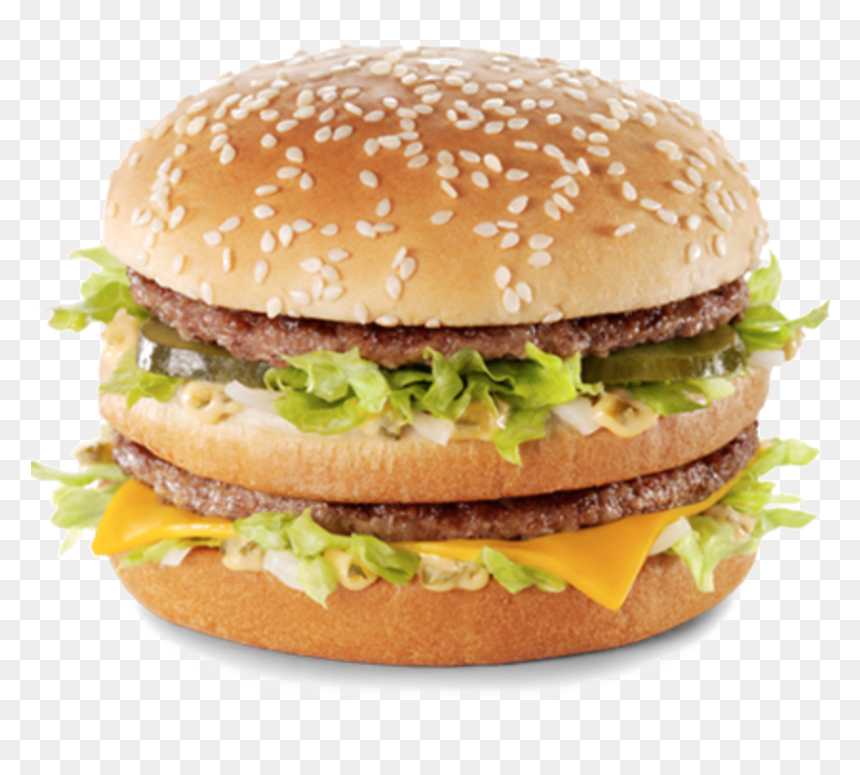 Mcdonalds Burger Png Download Image - Mcdonalds Big Mac Png, Transparent Png - burger png image