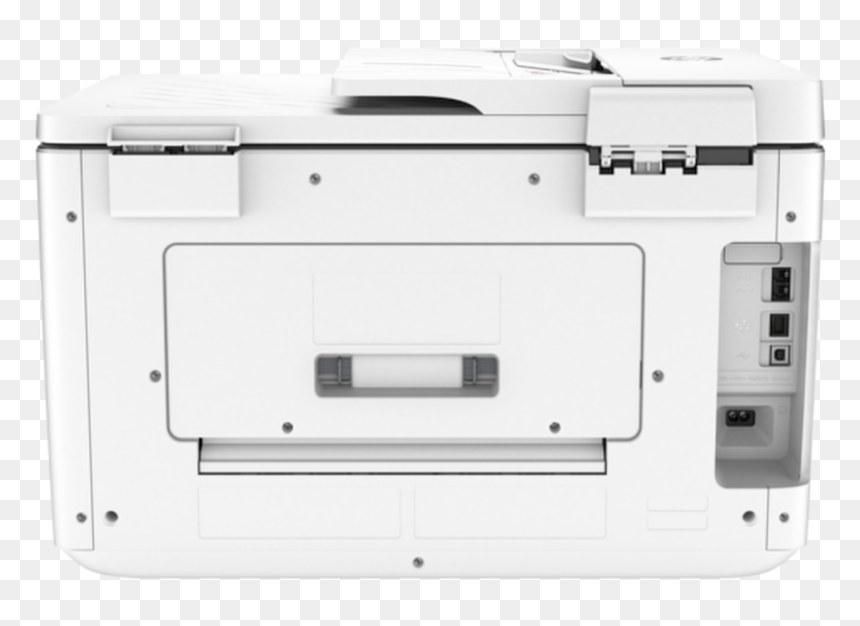 Hp Officejet Pro 7740 Back, HD Png Download - printer png images