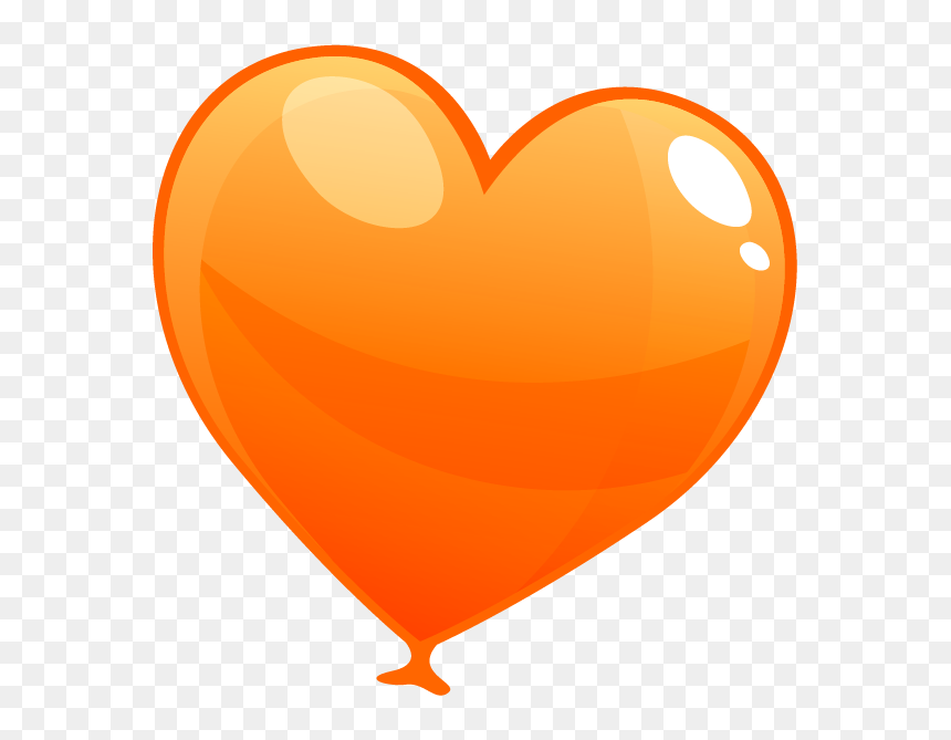Heart, HD Png Download - love balloons png