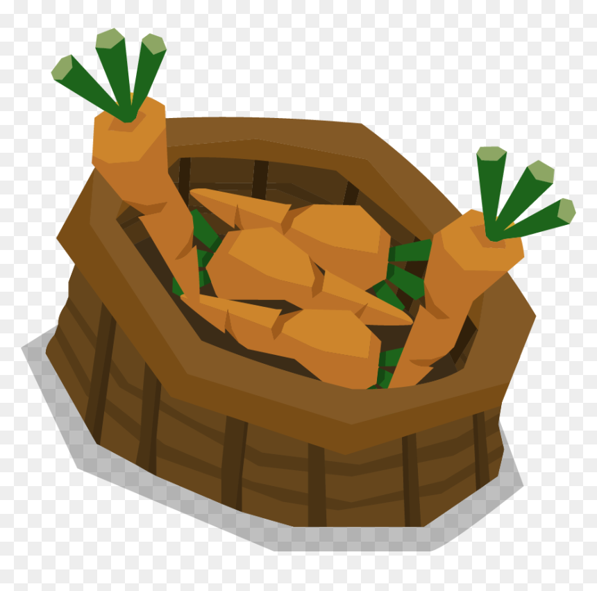 Veggiebasket2 - Animal Jam Fruit Basket, HD Png Download - vegetable basket png