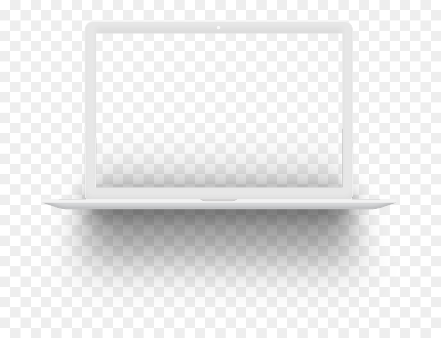Flat Panel Display, HD Png Download - laptop frame png