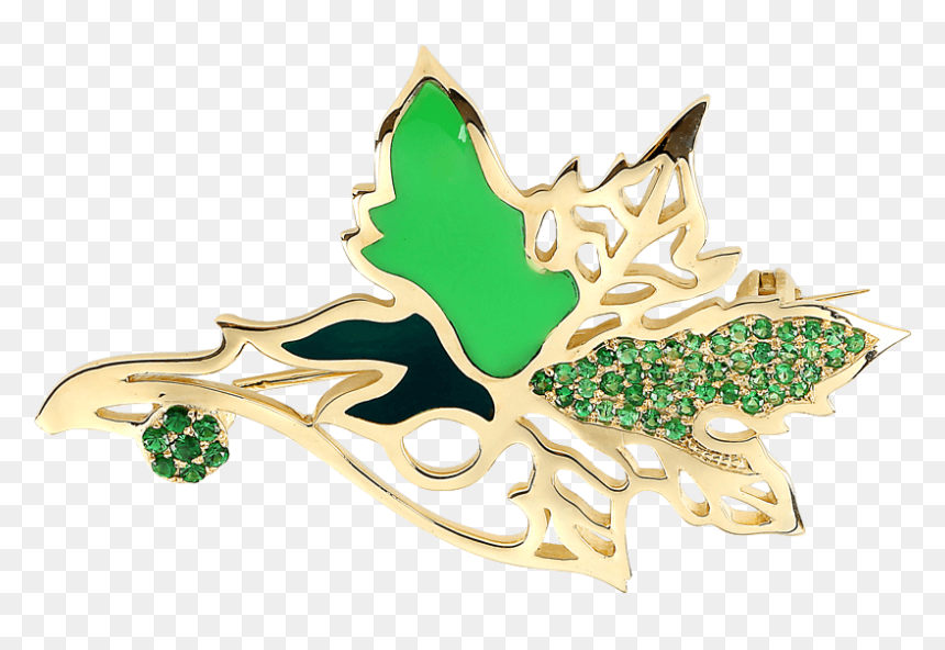 Buy Online Brooches In Azerbaijan - Maple Leaf, HD Png Download - chinar leaf png