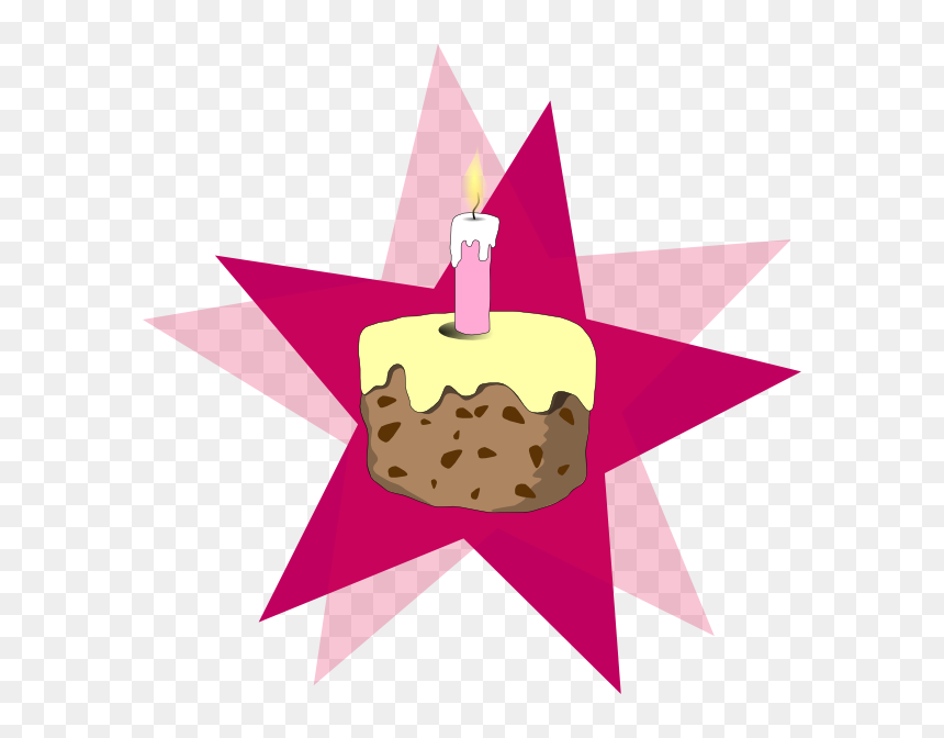 Cake With Candle Clipart , Png Download - Cake With Candle, Transparent Png - cack png