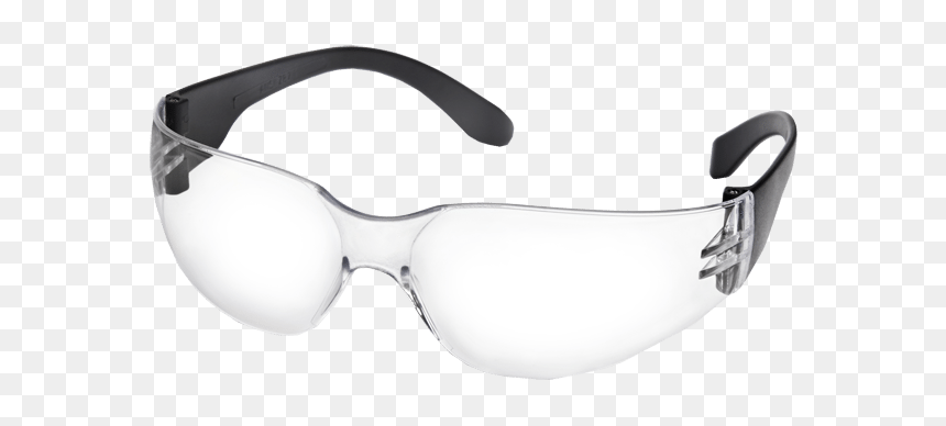 Clear Wrap Around Safety Spectacle - Transparent Safety Goggles Png, Png Download - spectacle png