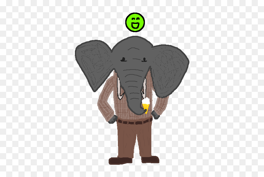 Indian Elephant, HD Png Download - indian monkey png