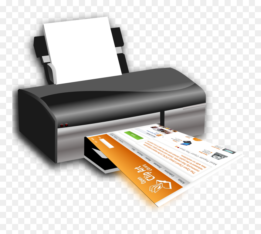 Print Clipart, HD Png Download - printer png images