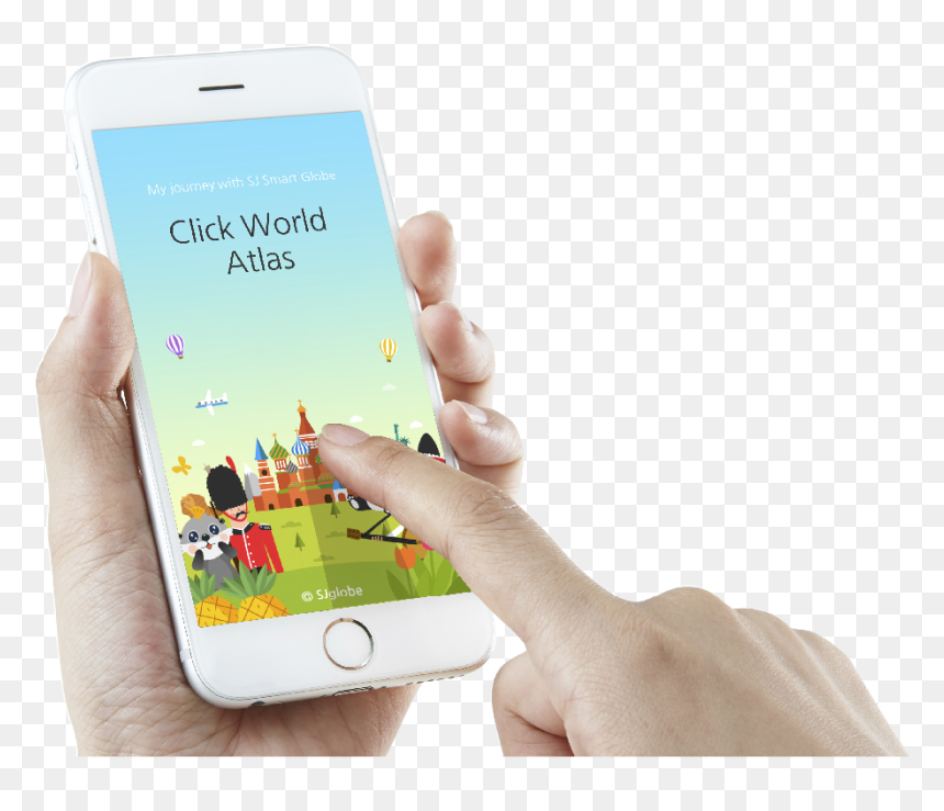 Samsung Galaxy, HD Png Download - globe in hand png