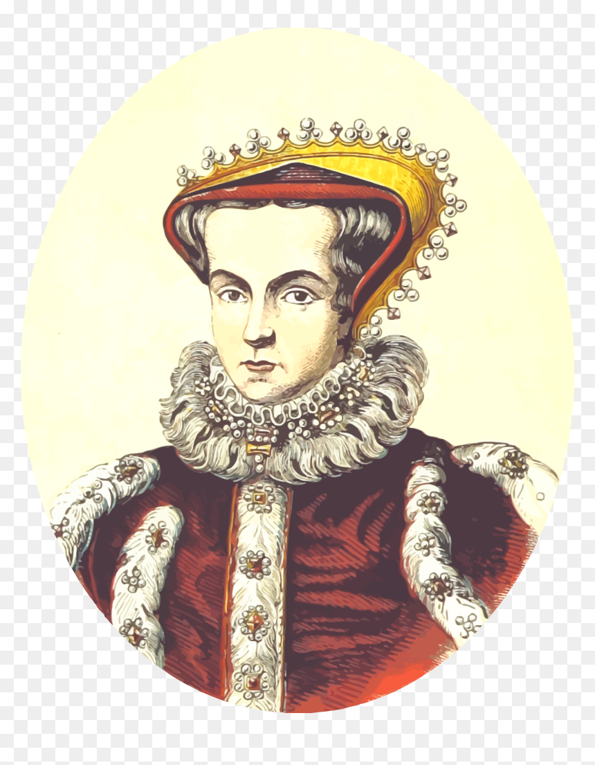 Queen Mary I Clipart, HD Png Download - queen clipart png
