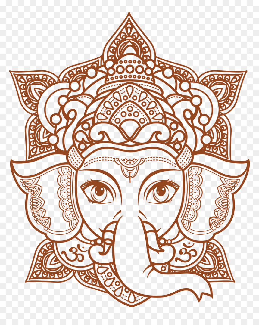 Hindu Cultural Society - Transparent Vector Ganesh Png, Png Download - god ganapathi png