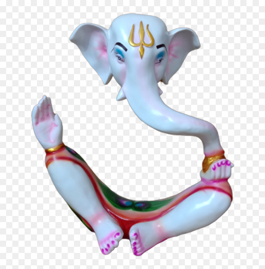 Ganesha Decorative Sculpture Home Decor Ganpati Idol - Working Animal, HD Png Download - god ganapathi png